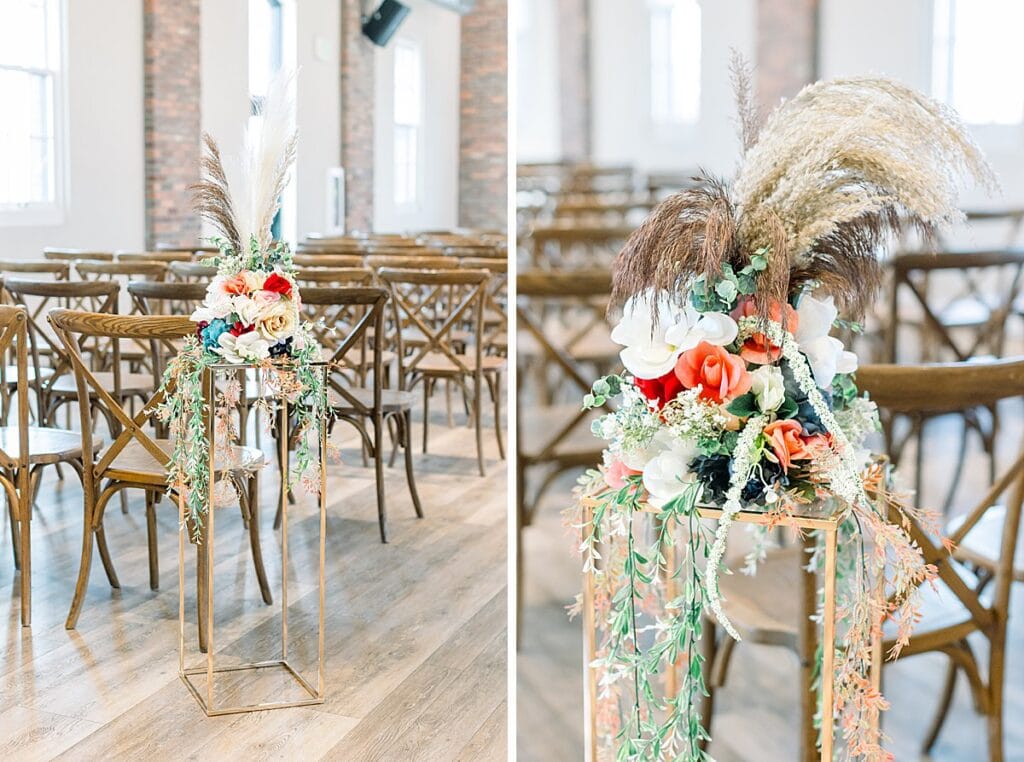 Wedding ceremony details