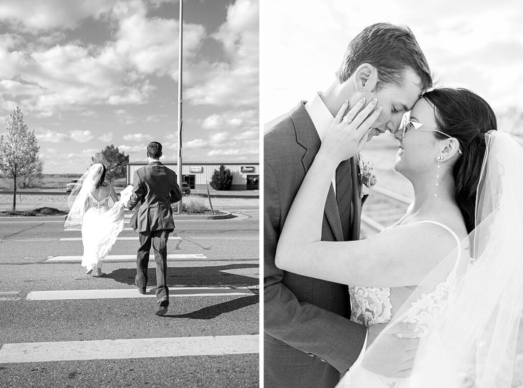 Bride and Groom wedding day portraits