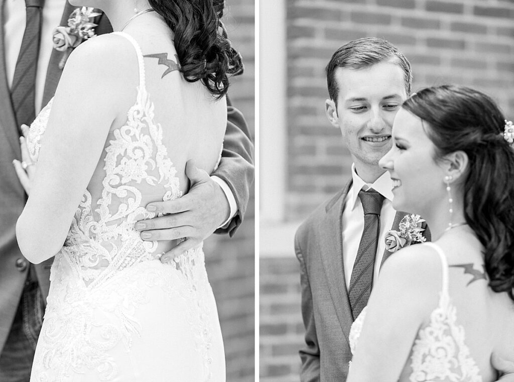 Bride and Groom wedding day portraits
