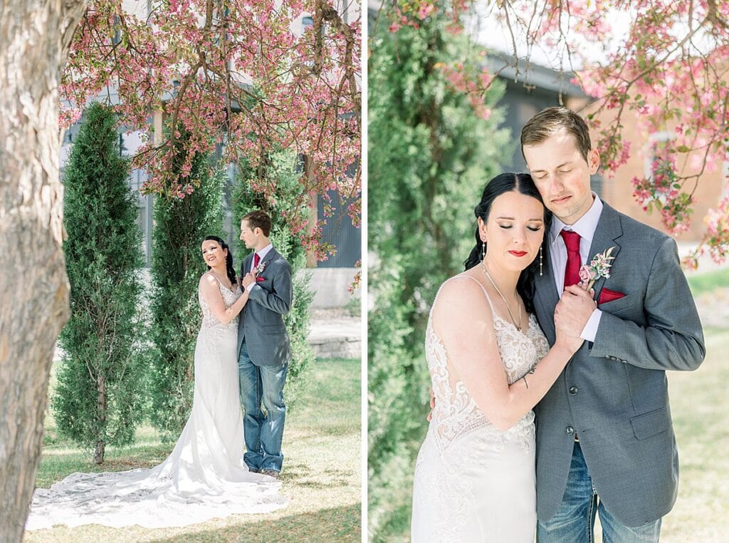 Bride and Groom wedding day portraits