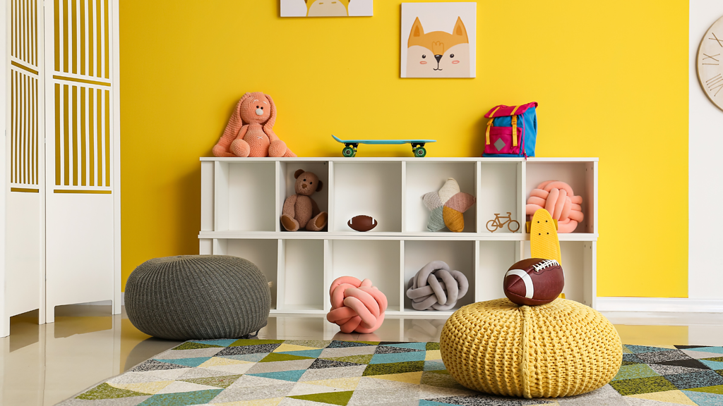 Tidy up toys