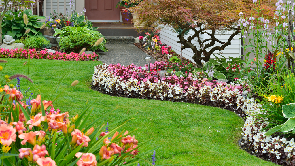 home garden size