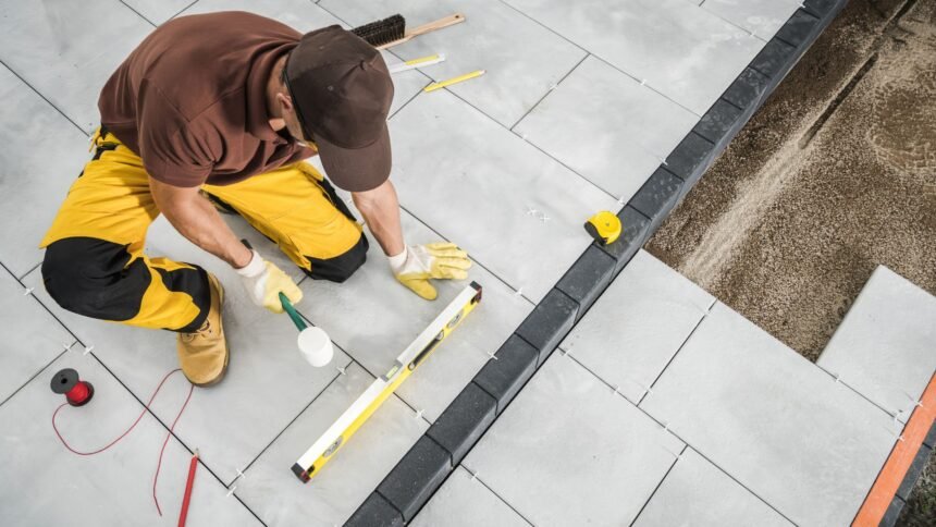 How To Shore Up a Stone Patio Above Grade