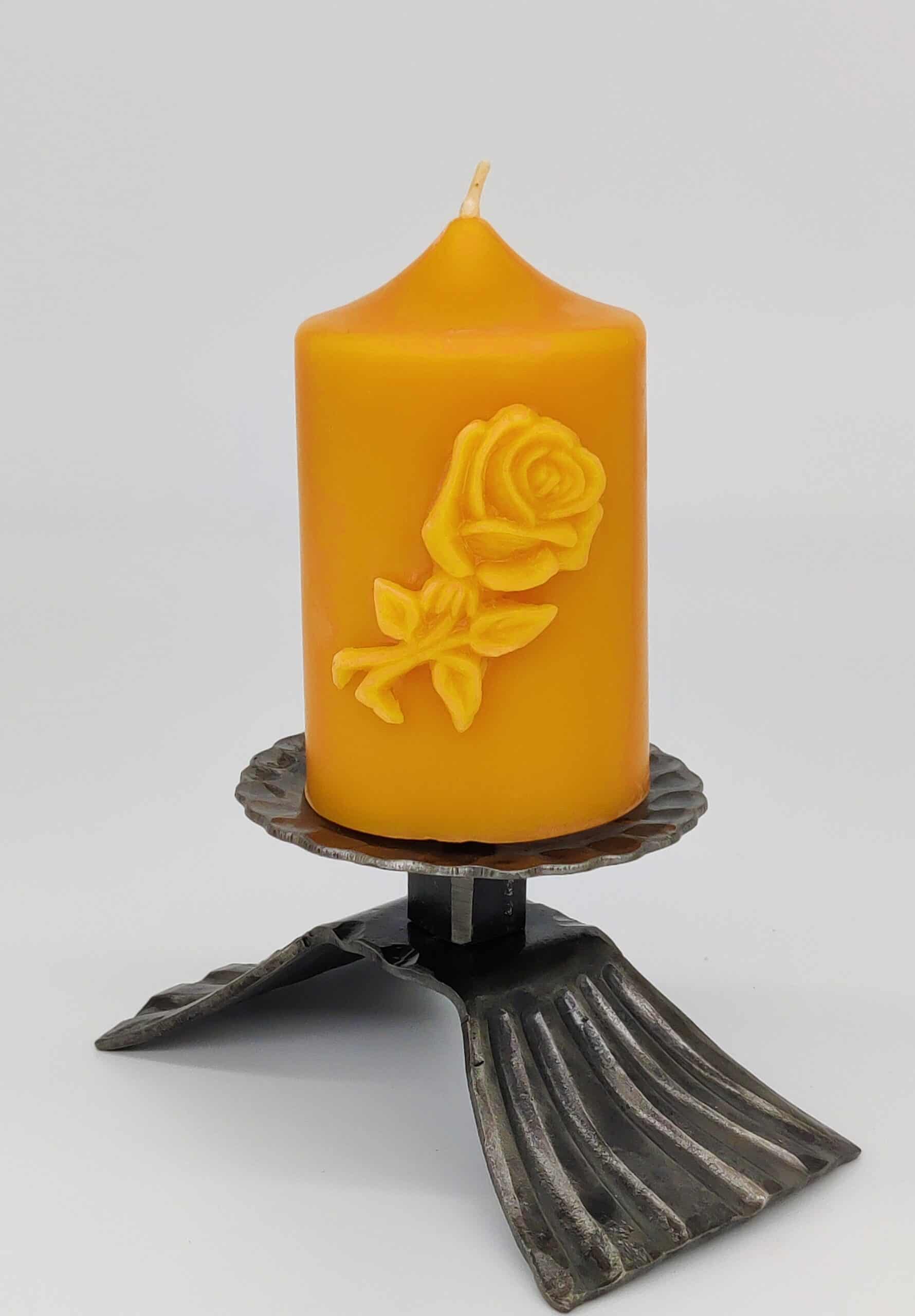 Stumpen mit Rose (groß)