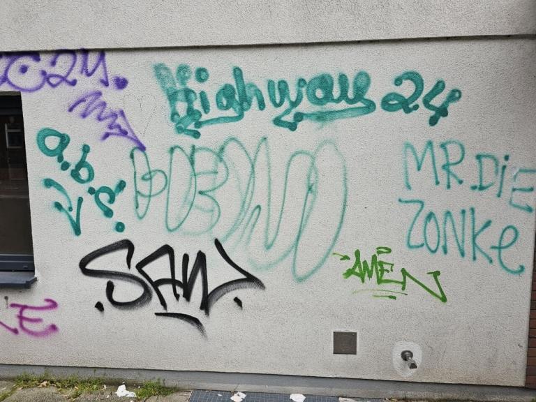 Graffiti-Entfernung und Graffiti-Schutz