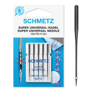 Schmetz Regular Household Sewing Machine Needles - Super Universal