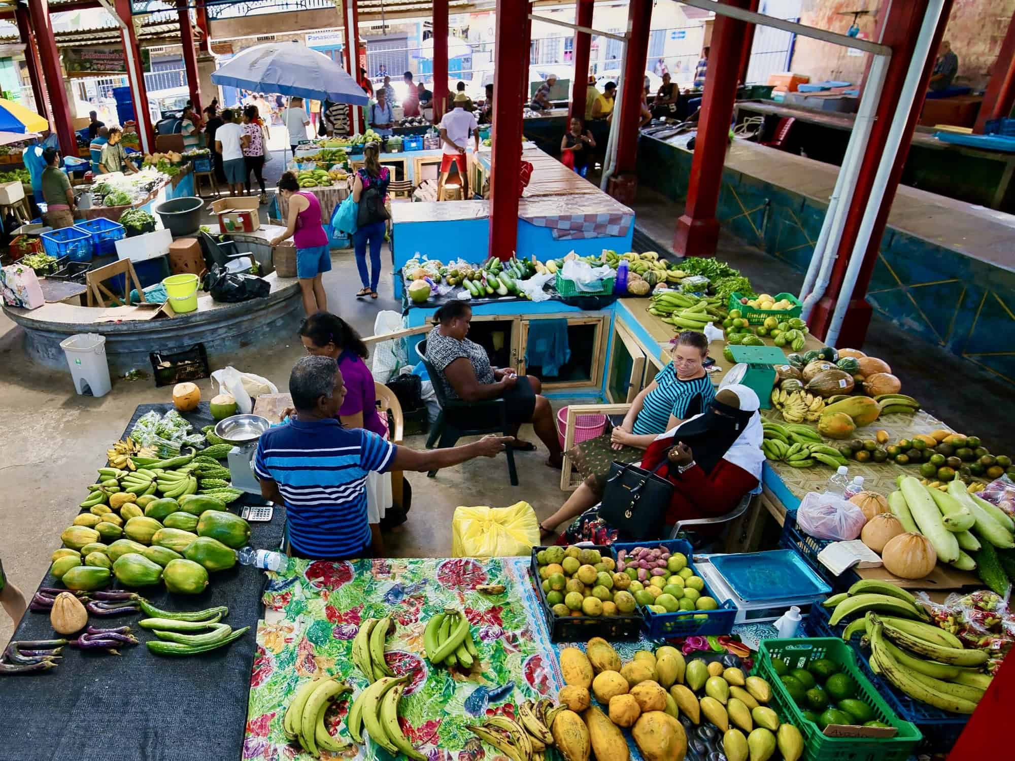 Sir Selwyn-Clarke Market Victoria Seychelles historic market hall