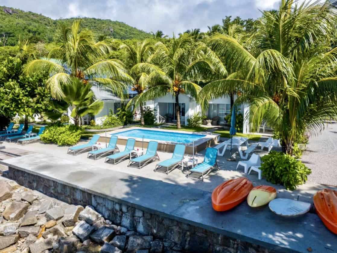 Le Nautique Beachfront Apartment on Mahé, Seychelles