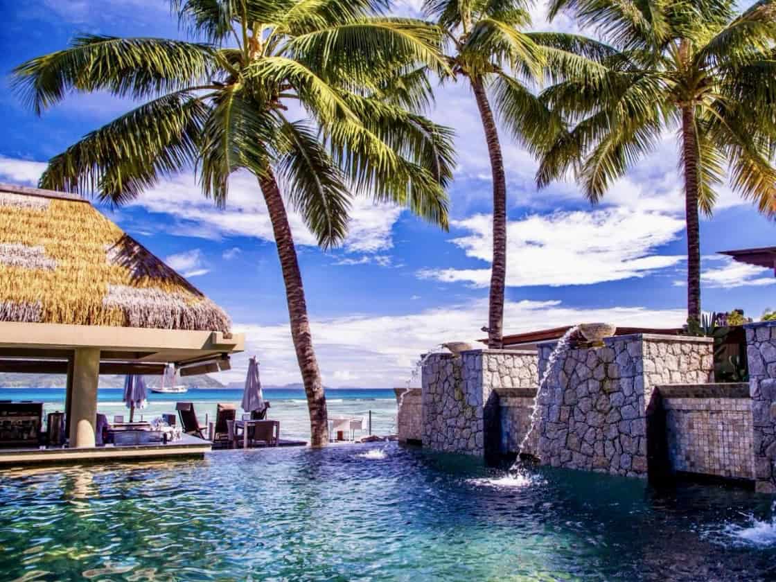 Le Domaine de l’Orangeraie resort and spa at Anse Sévère on La Digue