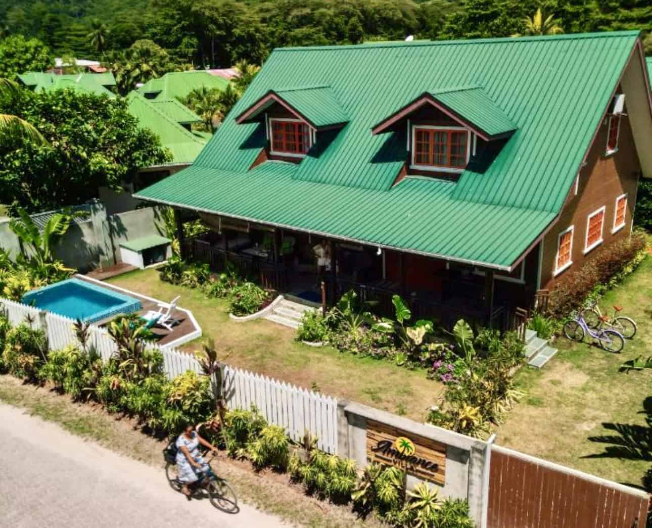 Ambiance Villa accommodation on La Digue