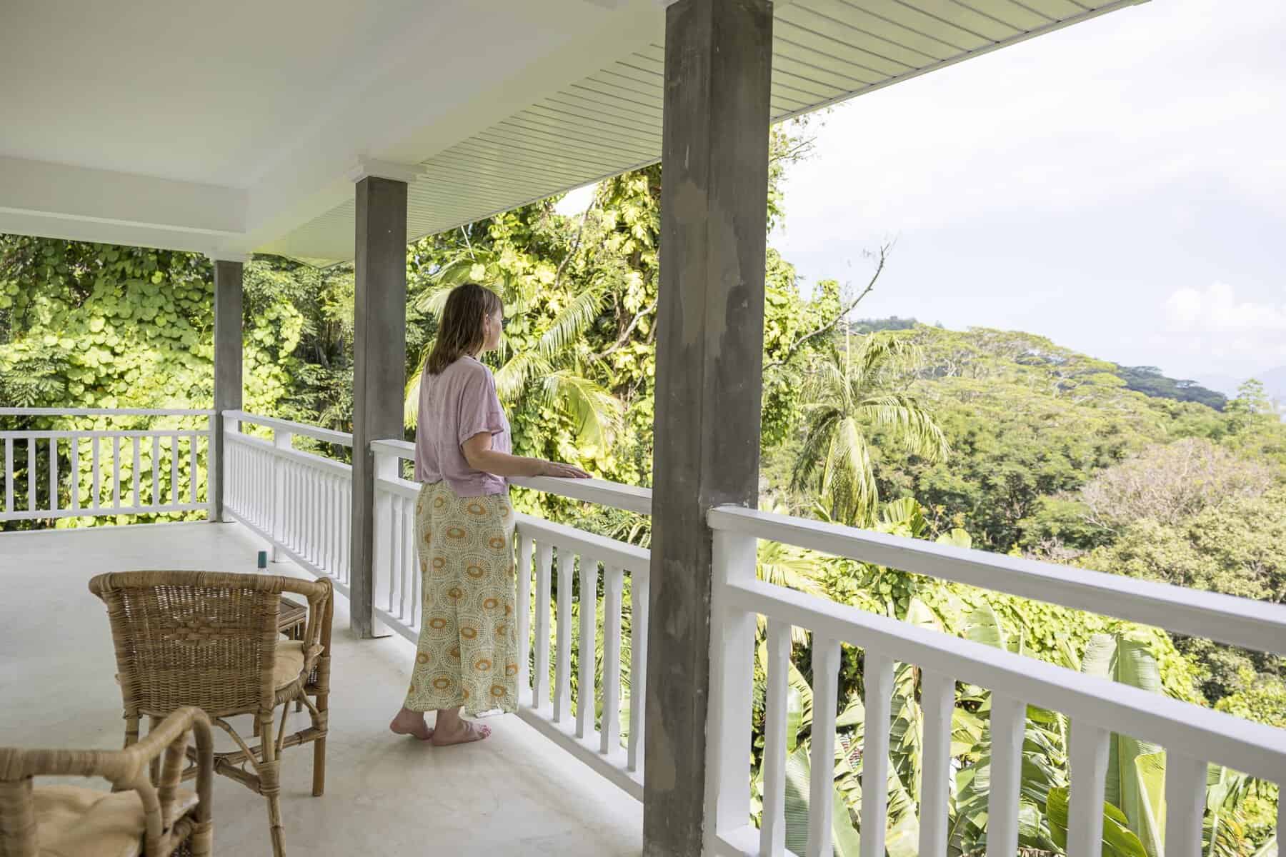Katiti Lodge Mahé ocean view accommodation in Baie Lazare