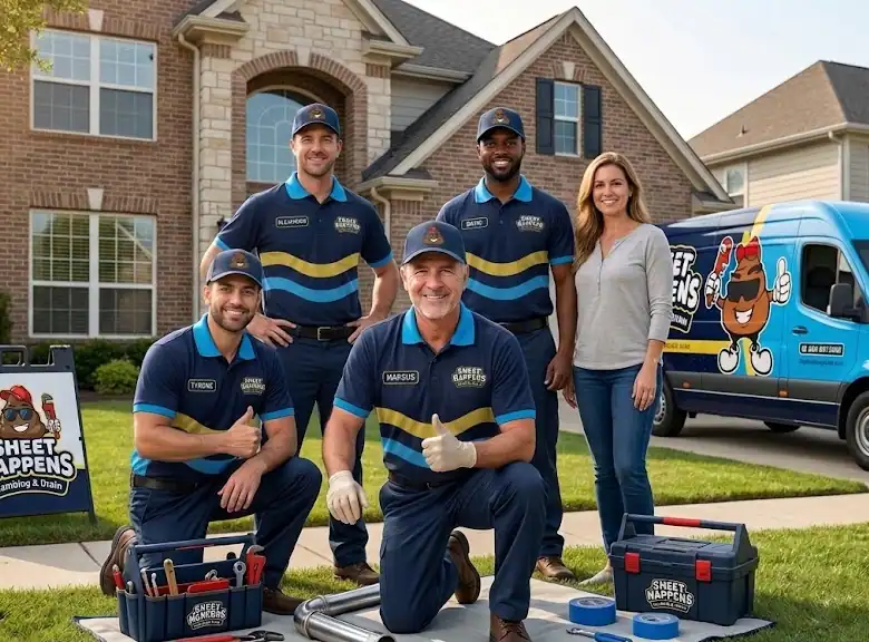 Sheet Happens Plumbing & Drain Team