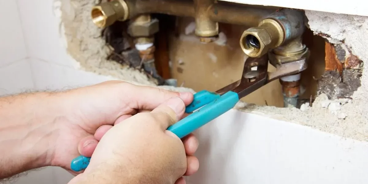 Leaking-Pipe-Line-Repair by Sheet Happens Plumbing & Drain