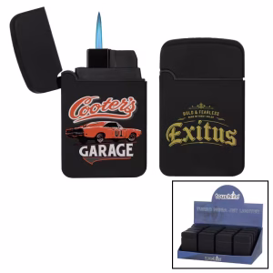 Flat Flameless Jet Torch Lighter