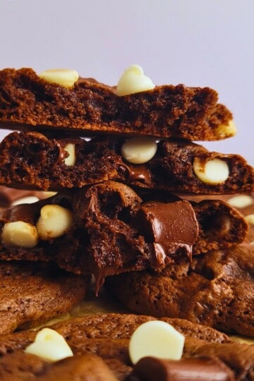 Triple Chocolate Cookies
