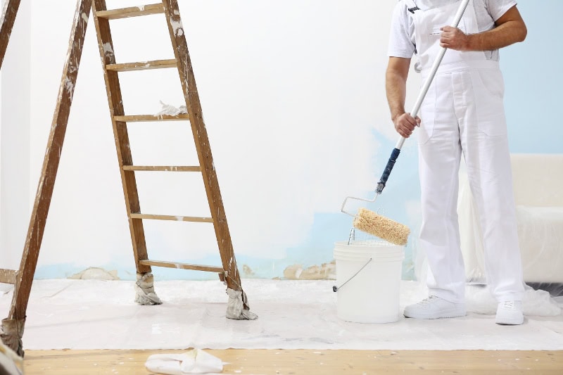 Applying paint, brush, paint applications, paint methods, roll, spray