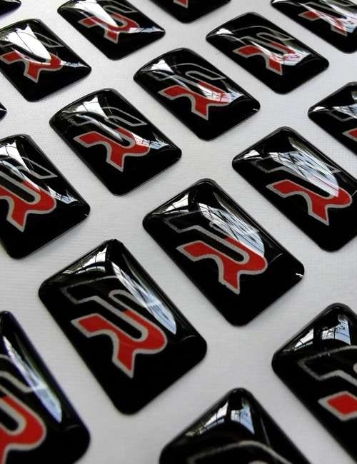 gel badge
