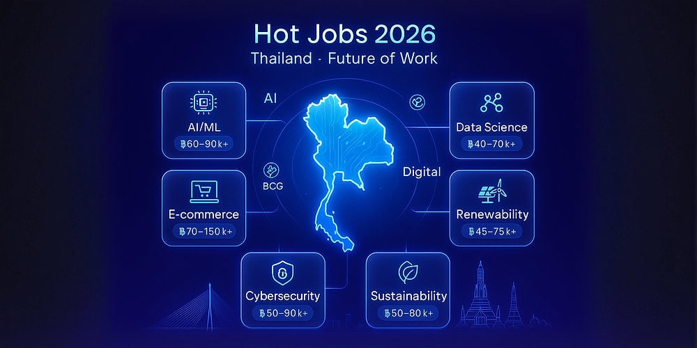What Different Jobs Pay in Thailand (2026)