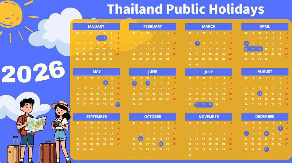 Thailand Events Calendar 2026 Festivals Markets and National Celebrations