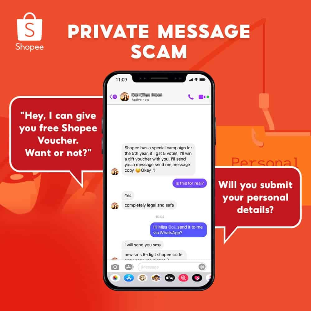 Thailand SMS scam