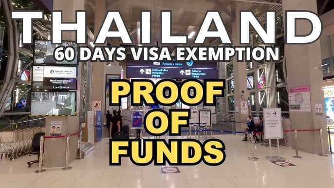 Thailand proof of funds