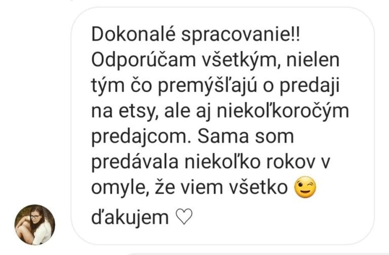 Referencia Ako predavat na&nbsp;Etsy