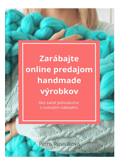 Návod handmade výrobky predaj