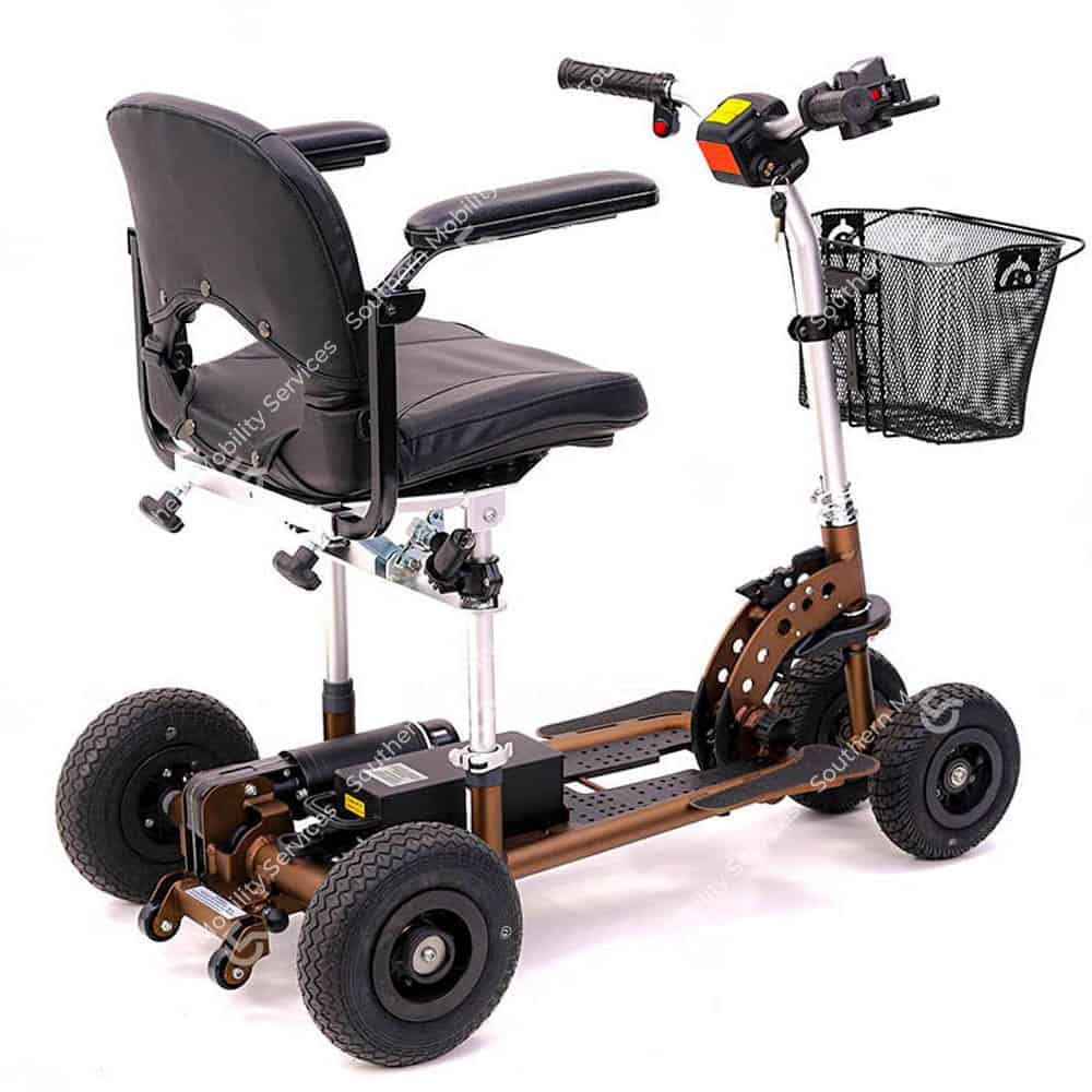 supascoota supalite 4 aluminium portable mobility scooter andover