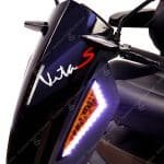 vita sport 8mph mobility scooter led day lights