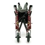 karma ergo 3 self propelled wheelchair folded
