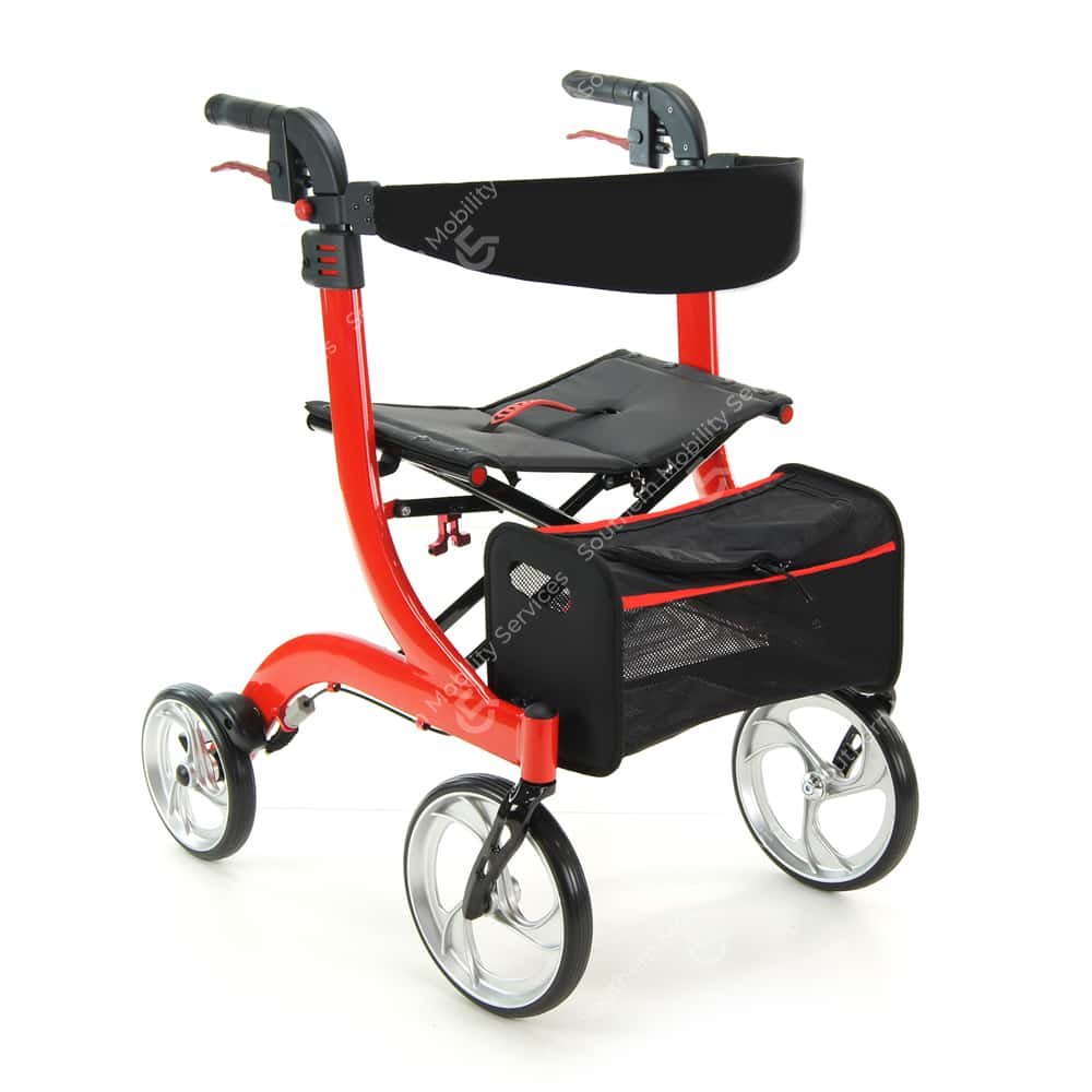 red nitro rollator 4 wheel basingstoke