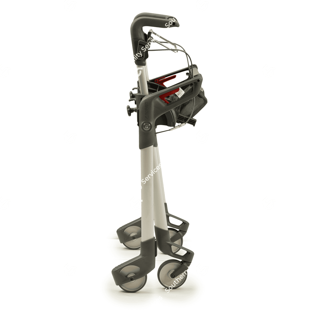topro hestia indoor rollator folded