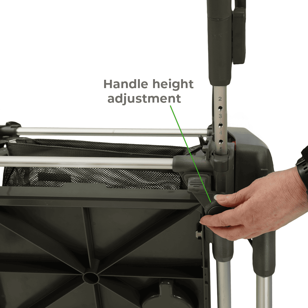 topro hestia rollator handle height adjuster