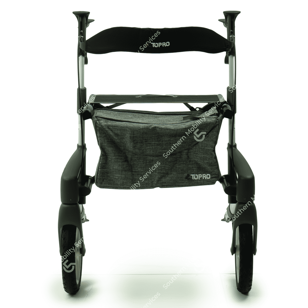 topro olympos 4 wheel walker rollator front image