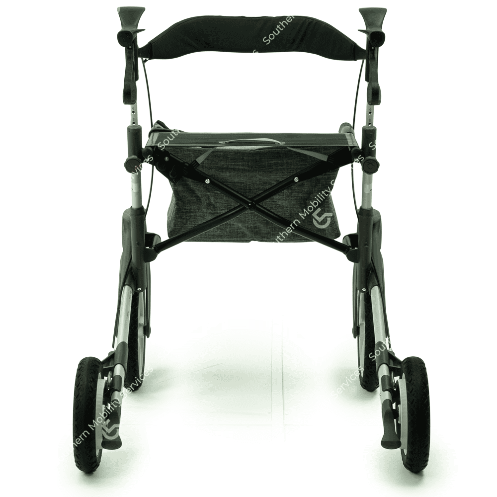 topro olympos 4 wheel walker rollator rear image