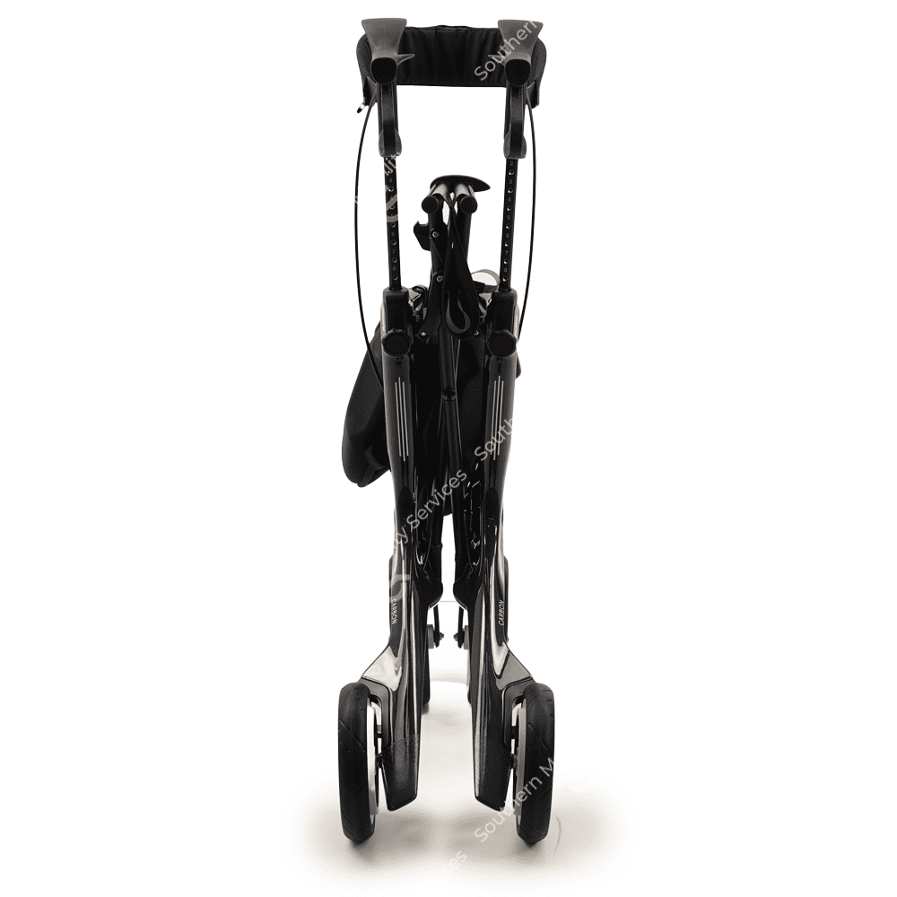 topro pegasus carbon rollator rear folded