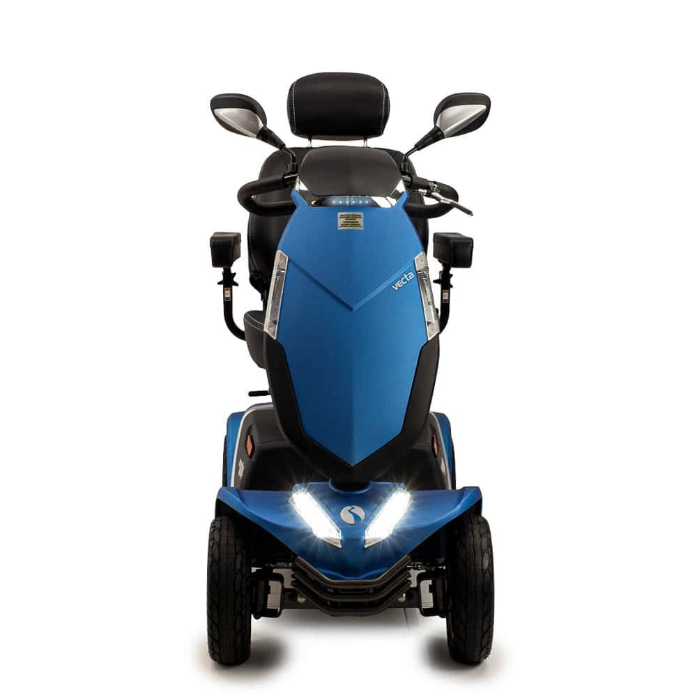 vectra 8mph mobility scooter front image