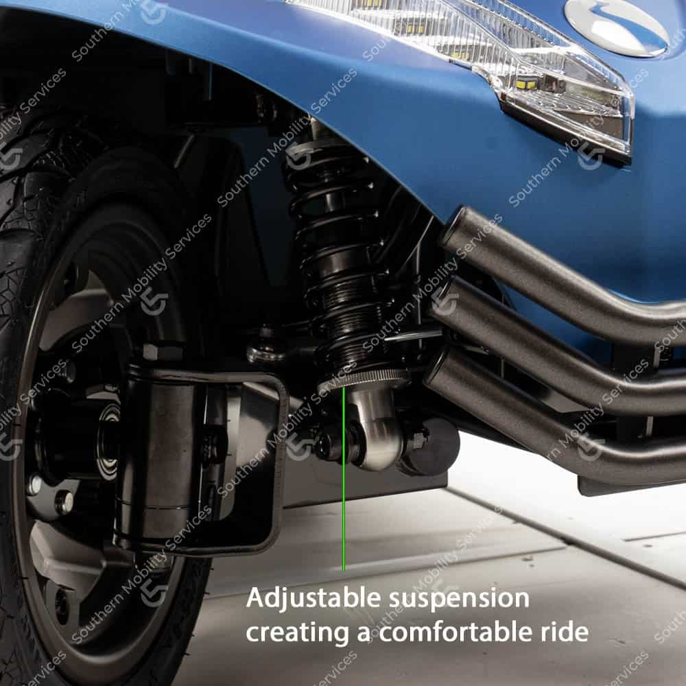 vectra sport 8mph mobility scooter front suspension