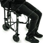 uni scan lightweight 3 walker sitting on seat