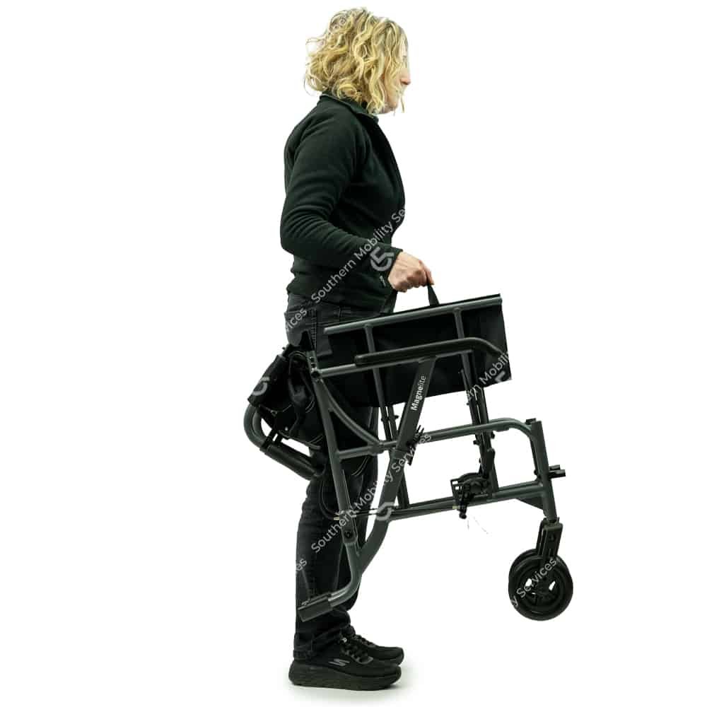 magnalite self propelled wheelchair carrying