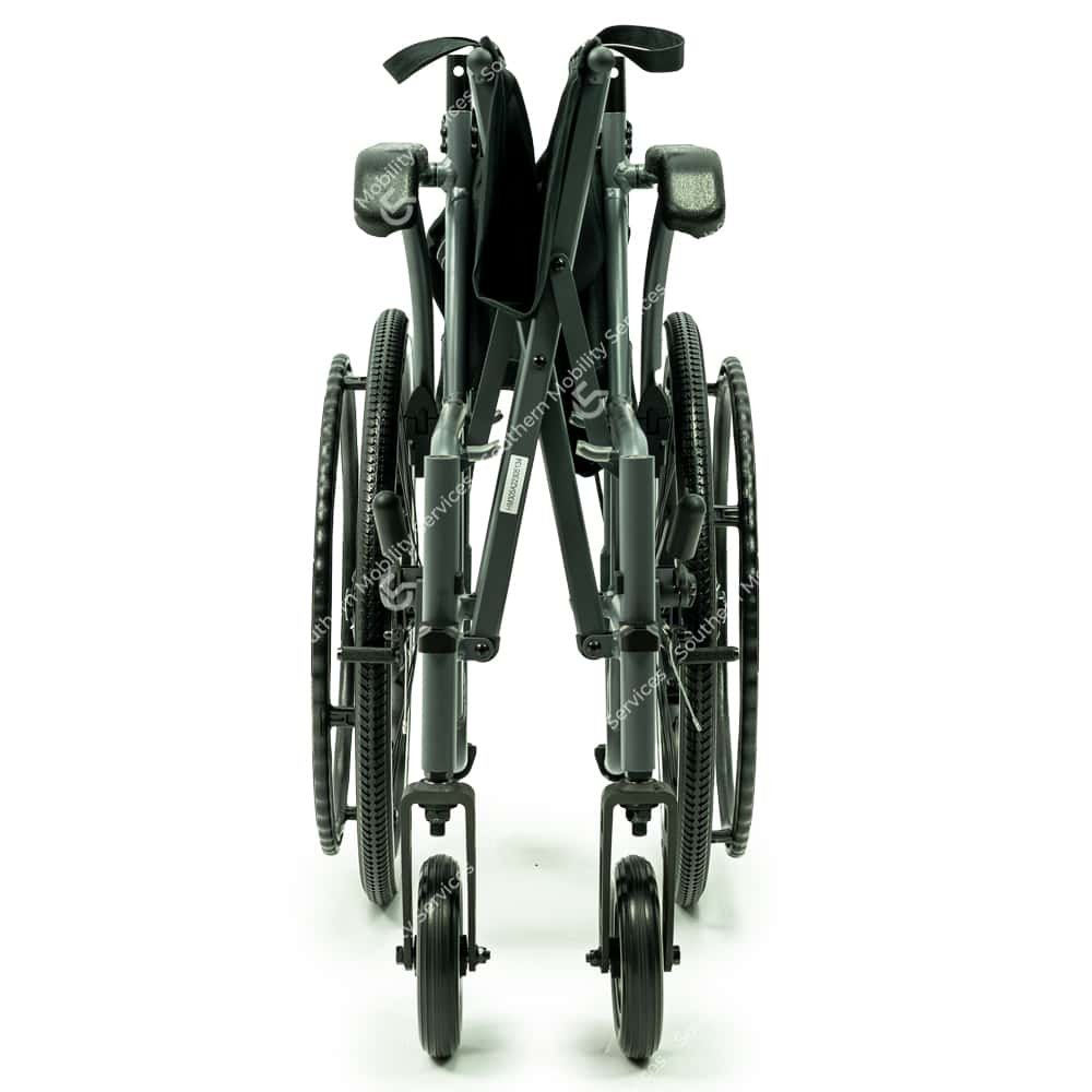 magnalite self propelled wheelchair folded