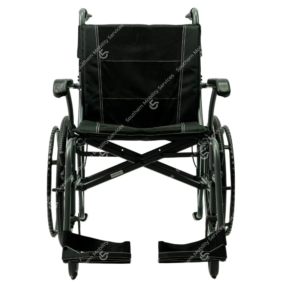 magnalite self propelled wheelchair front view