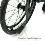 magnalite self propelled wheelchair kerb climber