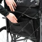 magnalite self propelled wheelchair rear pocket
