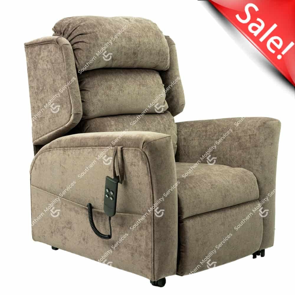 small dual motor tilt in space riser recliner chair basingstoke