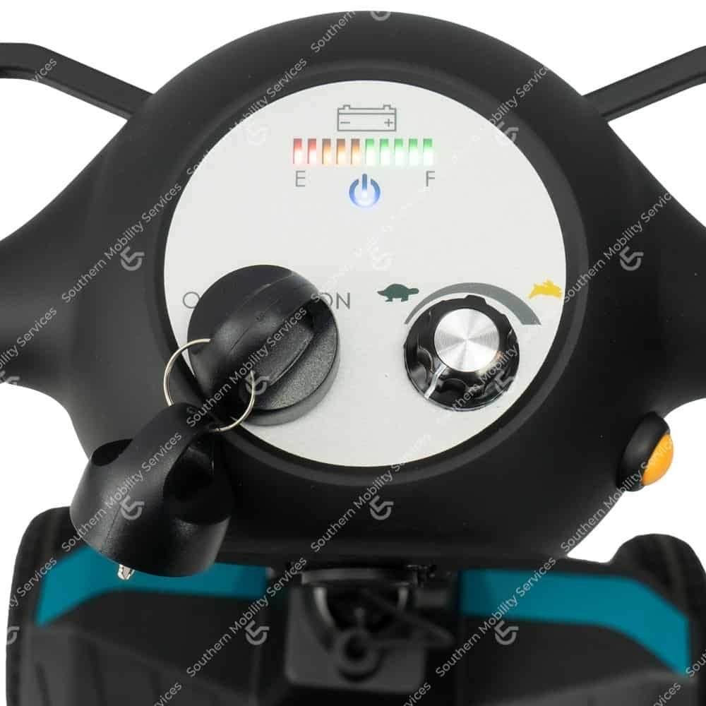 mirage lightest folding portable mobility scooter tiller