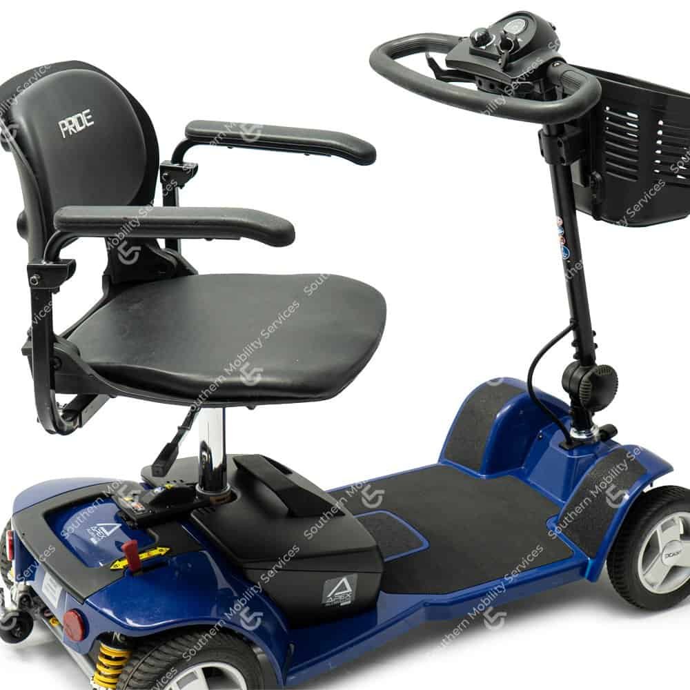 used pride alumalite plue portable mobility scooter reading