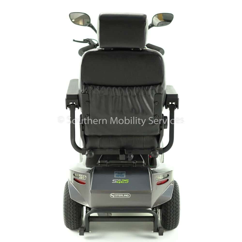 Reconditioned Sterling S425 8mph Mobility Scooter in Grey for sale fleet hampshire