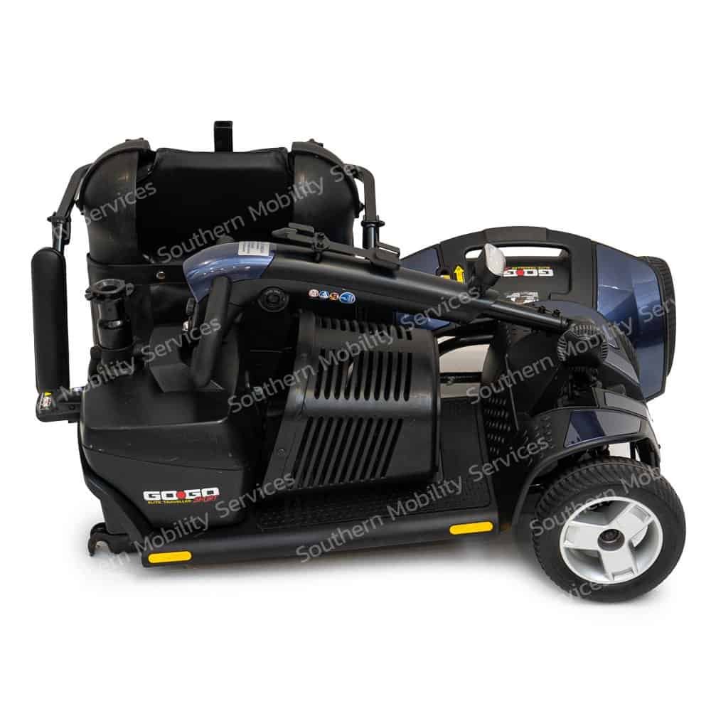used blue pride go go sport dismantled