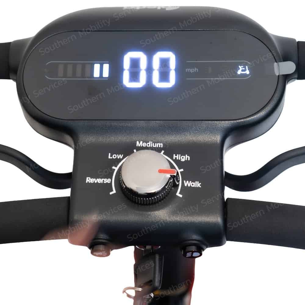 strato alerta 6mph mobility scooter red dash board